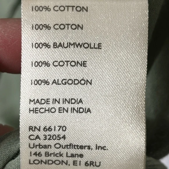 Free People We the Free Green Quilted Stitch Yoke Button up-shirt button down - Picture 13 of 14